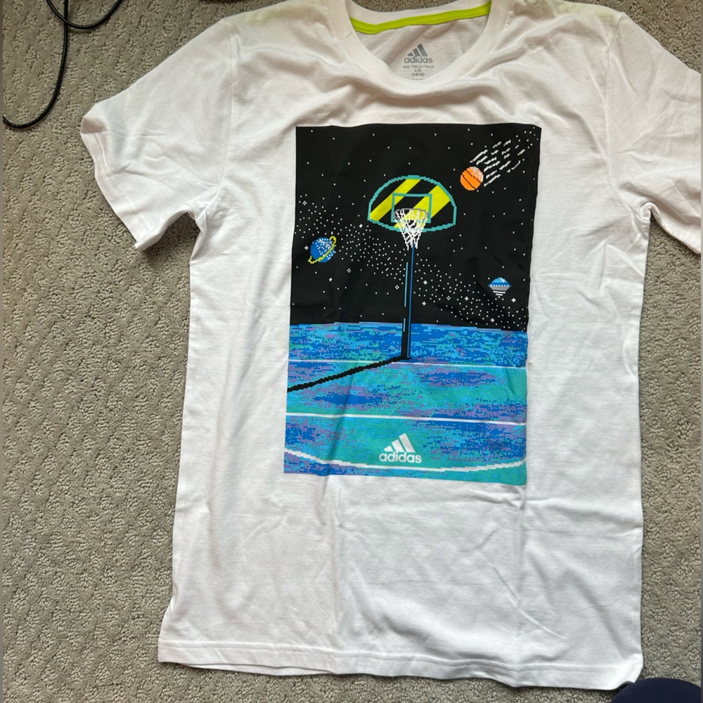 Adidas cotton tee NWOT